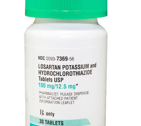 Losartan/Hctz Tab 100/12.5, 100/25, 50/12.5 mg